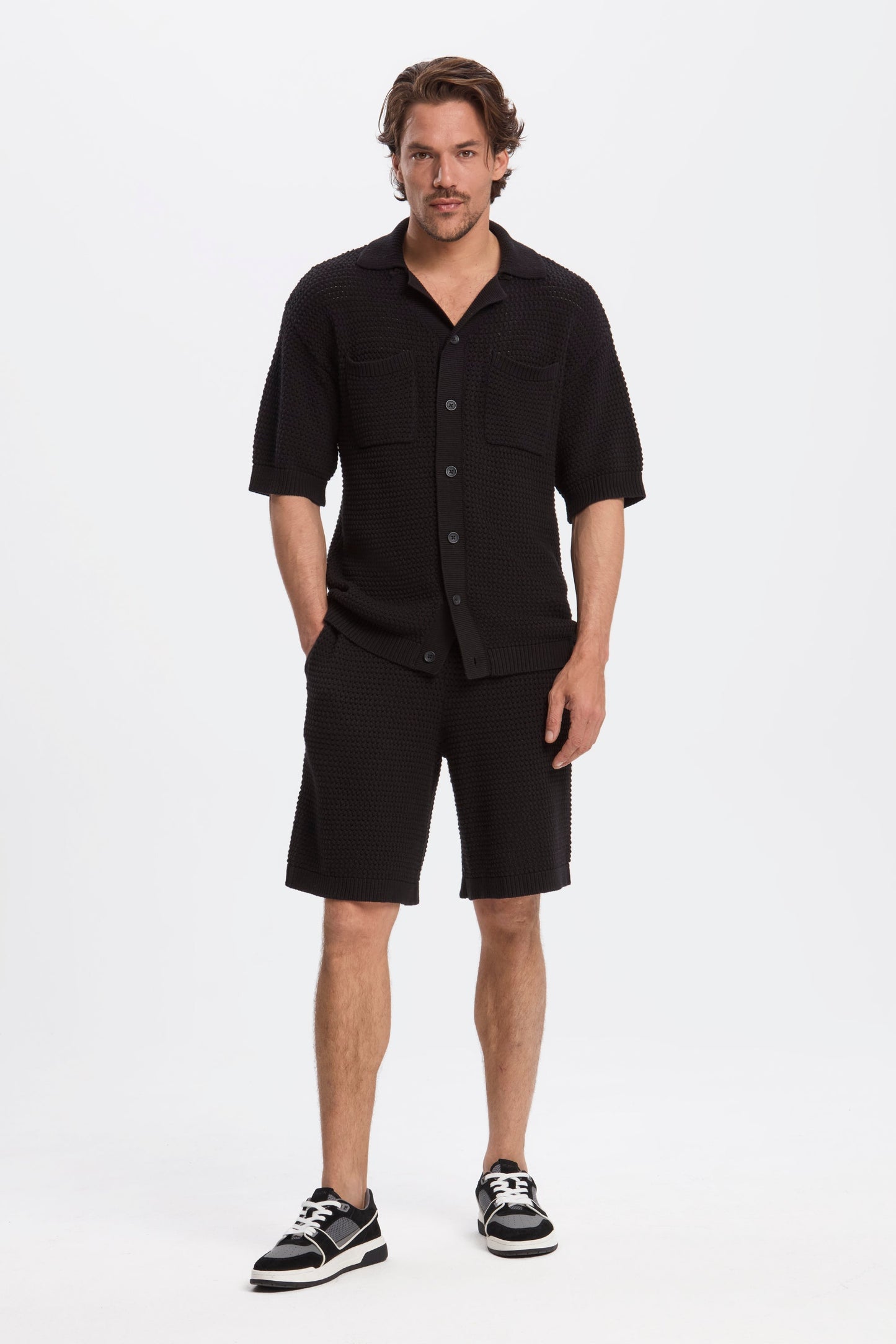 THE MATESE CROCHET SS SHIRT