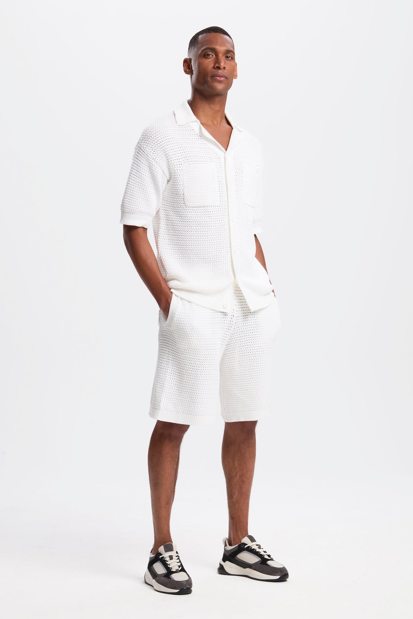 THE MATESE CROCHET SS SHIRT