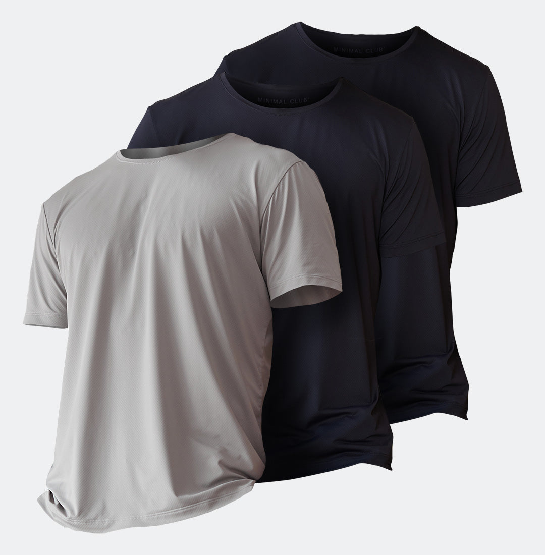 Kit 3x Essential Fitness T-Shirts