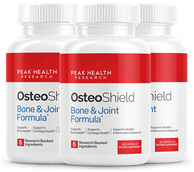 OsteoShield — 3 flacons